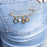 18K Gold Stainless Steel Charm Holder Brooch
