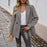 Lapel Buttoned Blazer