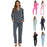Women's Bamboo Viscose Long-Sleeve Pajama Set