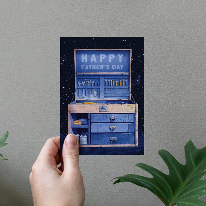 Happy Father's Day Toolbox | Father's Day Greeting Card