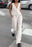 Miss Sparkling - 2-Piece Pants Suit: M / White