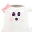 Mrs Boo Ghost Shaped Halloween Mug with Bow