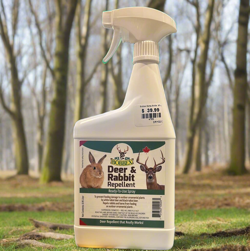 Bobbex deer and rabbit repellent Spray Bottle .95 L