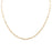 18K Gold Paperclip Chain Necklace