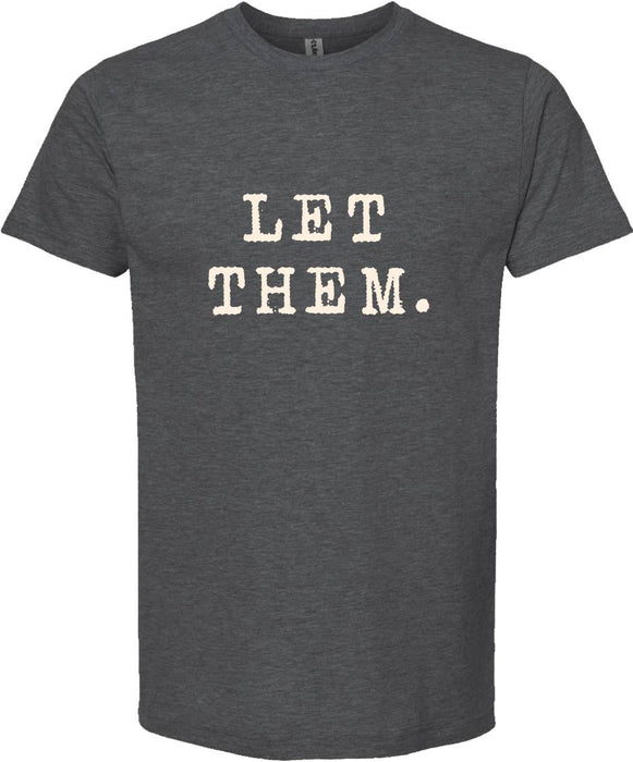 Let them tee | graphic screen printed tshirt | 6 colors