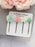 Flower Bobby Pins | Pastel Pink and Mint | Floral Hair Pins