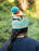 Snowboard Knit Beanie with Goggles Design Winter Hat for Skiing Snow Sports
