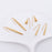 Exquisite 18k Gold Plated Stainless Steel Earrings - FGS