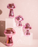 Filtrum Home - Mushroom Disco Vase - Pink: Set of 2