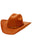 Faux Nubuck Suede Cutter Cowboy Hat