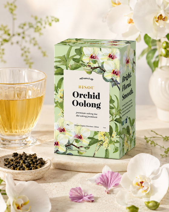 Orchid Oolong tea sachets