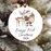 Baby's First Christmas Ornament 2026 | Santa and Reindeer
