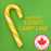 Eggnog Large Handmade Candy Cane