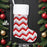 Classic Polka Dot & Striped Knit Christmas Stockings