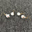 Pink flower Ceramic Teapot & Tea Cup Charm Dangle Earrings