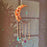 Moon Crystal Suncatcher - Rose Quartz, Red Agate, Amethyst