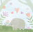 Cute Baby Elephant Mini Pop-up Card - Baby Welcome Card