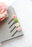 Flower Hair Pins - Pink and Green