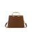Geo - Recycled Vegan Mini Tote - Espresso