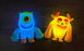 Squeeze & Light Up Monsters