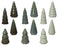 Tree Porcelain 10 cm Greens
