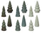 Tree Porcelain 15 cm Greens