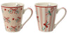 Mugs Christmas Holly/Canes