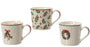 Cups Christmas Holly/Swag/Wreath