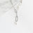 18K Gold PVD Stainless Steel Y Paperclip Necklace with Pearl