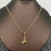 WJ - Western cowgirl Boots Charm Pendant Necklace