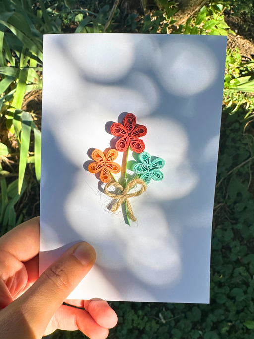 ASST Greeting Cards, Handcrafted paper Flower cards