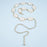Tortoise Cabochon Gold Chain Belt
