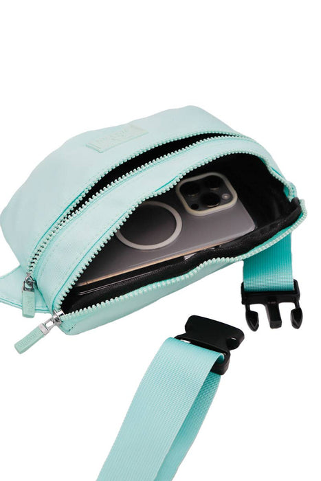 Pastel Double Zip Belt Bag Fanny Pack