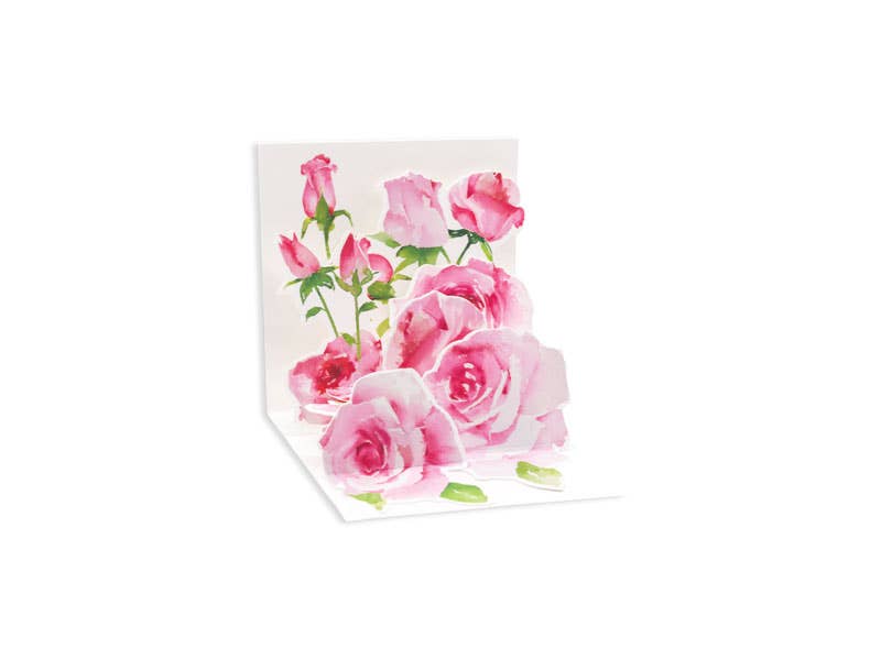 Pink Roses Everyday Greeting Card — Dutch Growers Regina