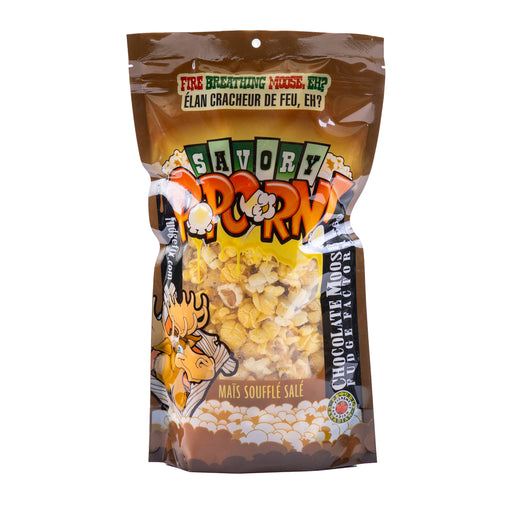 NEW Savory Popcorn - FIRE BREATHING MOOSE, EH?
