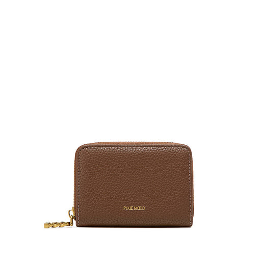 Kimi - Recycled Vegan Card Wallet - Espresso Pebbled