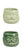 Pot Santa Face Green Small
