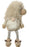 Gnome Beige/Cream with Reindeer Slippers