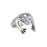 Silver Frog Wrap Ring