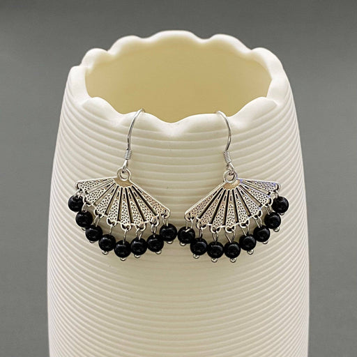 Fan Dangle Earrings