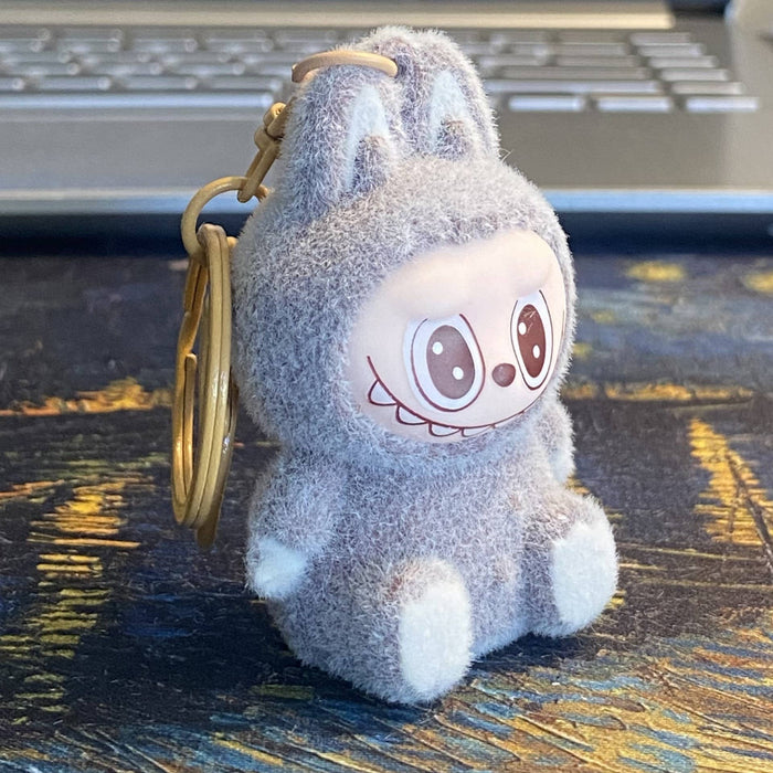 4-6cm Sitting Labubu Inspired Pendant/Keychain/Bag Charm