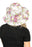 Flower Design Bucket Style Big Brim Both-Side Sun Hat