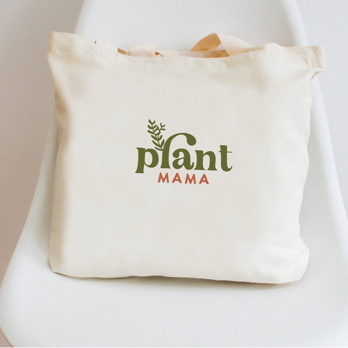 Plant Mama Canvas Tote Bag