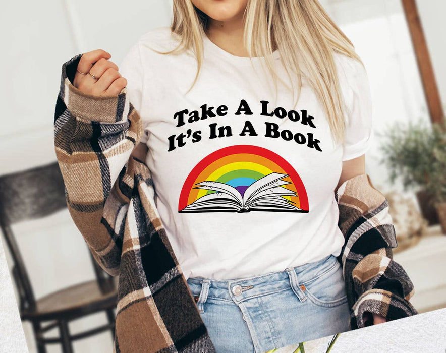 Take A Look, It's In A Book - Reading Rainbow T-Shirt