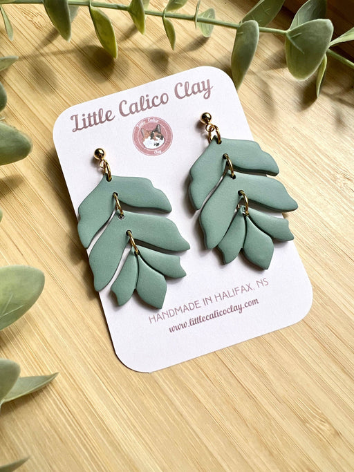 Tiered Dangle Earrings | Cactus