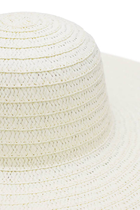 Thin Light-Weight Floppy Straw Beach Sun Hat
