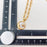 Sun Moon Round Stainless Steel Pendant Necklace - FGS/MS