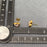 Shell Heart 18K Gold Plated Stainless Steel Ear Studs - FGS