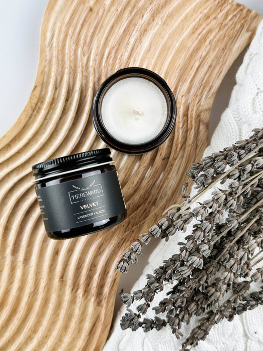 Soy Candle | Velvet (Lavender + Suede)