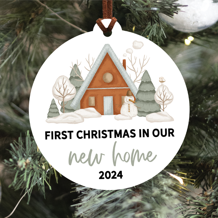 2024 New Home Christmas Ornament